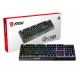 MSI S11-04ES601-CLA teclado USB QWERTY Inglés del Reino Unido Negro